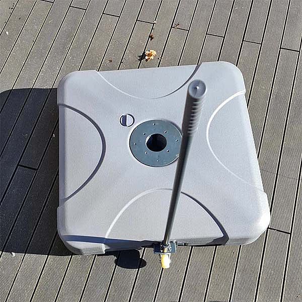 Plastic Umbrella Base with Wheels - 12U02P