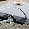Plastic Umbrella Base with Wheels - 12U02P