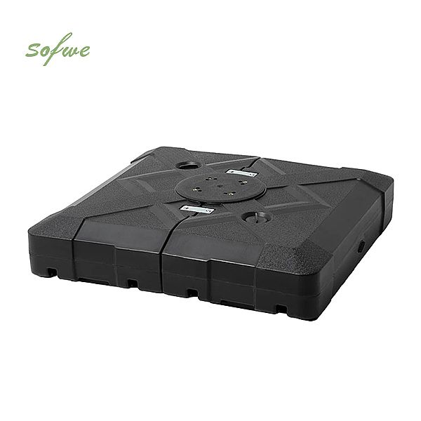 Patio Sun Umbrella Base with Wheels - 12U02S