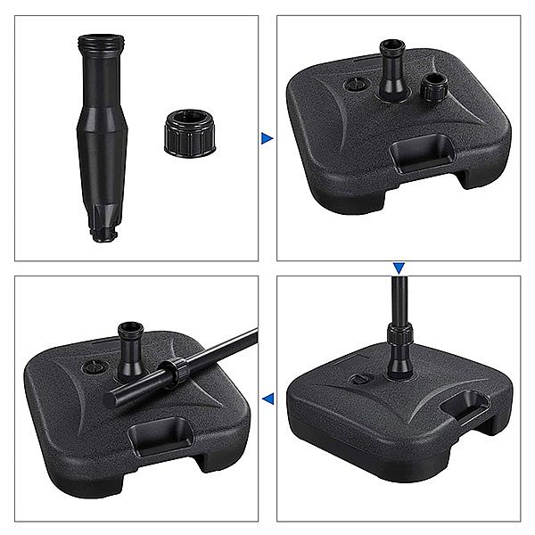 Water Filled Umbrella Base Stand for Outdoor - 12U02X