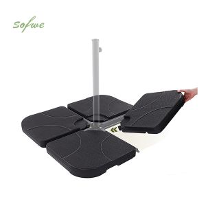 4PCS Heavy Duty Cantilever Offset Patio Umbrella Base
