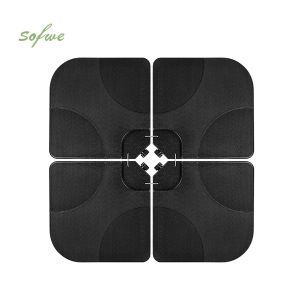 4PCS Heavy Duty Cantilever Offset Outdoor Umbrella Base