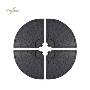 4PCS Fan Shaped Water or Sand Filled Umbrella Base