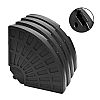 4PCS Fan Shaped Water or Sand Filled Umbrella Base - 12U03E
