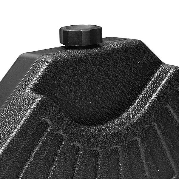 4PCS Fan Shaped Water or Sand Filled Umbrella Base - 12U03E