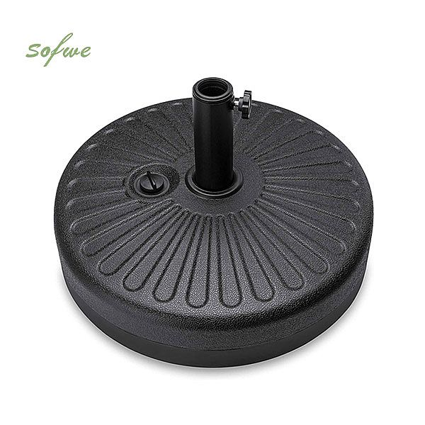 Fillable Round Plastic Umbrella Base - 12U03I