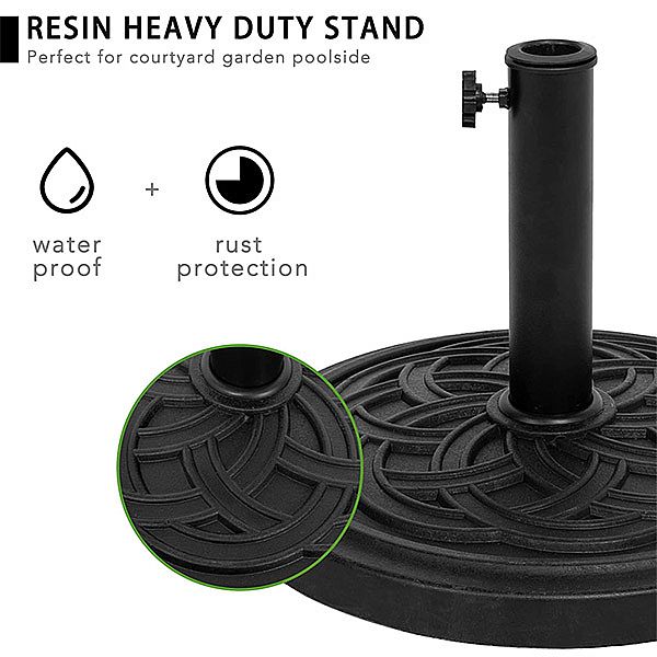 Outdoor Market Umbrella Free Standing Base - 12U03J